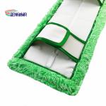 6"X16" Disposable Dry Mop Pads Green Floor Cleaning 800gsm Flat Mop Refill Pad
