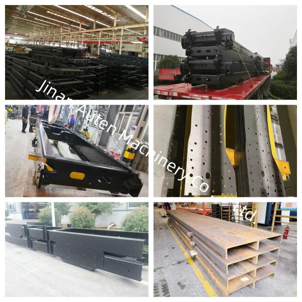 25 Number Of Modules CNC Truck Beam Punching Machine Line 4-9mm Plate Thickness
