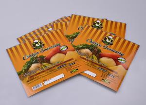 Wholesale Printing personalized sticky paper chicken seasoning can packaging sticker label from china suppliers