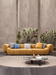 Postmodern Luxury Hotel Furniture Sofa Grand Piano With Velvet Fabric