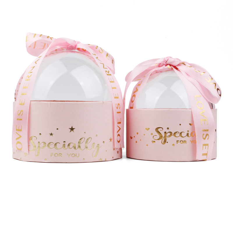 Christmas Sweet Chocolate Gift Packaging Box with PVC Window Enhance Product Visibility