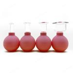 4Pcs Facial Vacuum Suction Massage Cups for Fat Reducing Wrinkles Remover