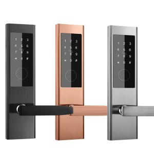 Wholesale Verrouillage Bluetooth Electronic Intelligent Front Door Lock Ss304 Black from china suppliers