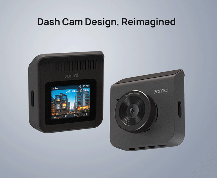 70mai Dash Cam A400 1440P Resolution NIGHT VISION APP Control 70mai Car DVR Car
