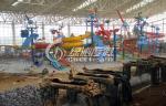 Commercial Outdoor Water Park Construction Fiberglass Children Aqua Park
