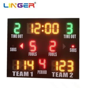 Wholesale DIP Led Electronic Indoor Outdoor Basketball Scoreboard No Dazzling from china suppliers