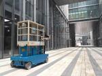 Self Propelled Truck Mounted Aerial Lift Dual Mast For Office Buildings