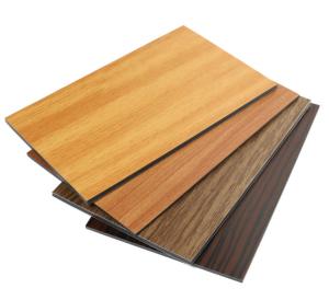 Wholesale Fireproof B1 Wooden Aluminum Composite Panel Heat Insulation Yes from china suppliers