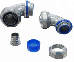 Wholesale UL Listed Electrical Conduit Fittings Liquid Tight Conduit Connectors 90 Degree from china suppliers