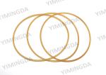 Round Belt JT247 3 * 363 Textile Machinery Parts For Yin Cutter Parts