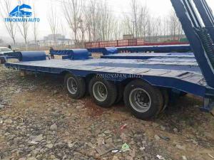 Wholesale 2017 Year 3 Axle Used Low Bed Semi Trailer With FUWA Brand Axle from china suppliers