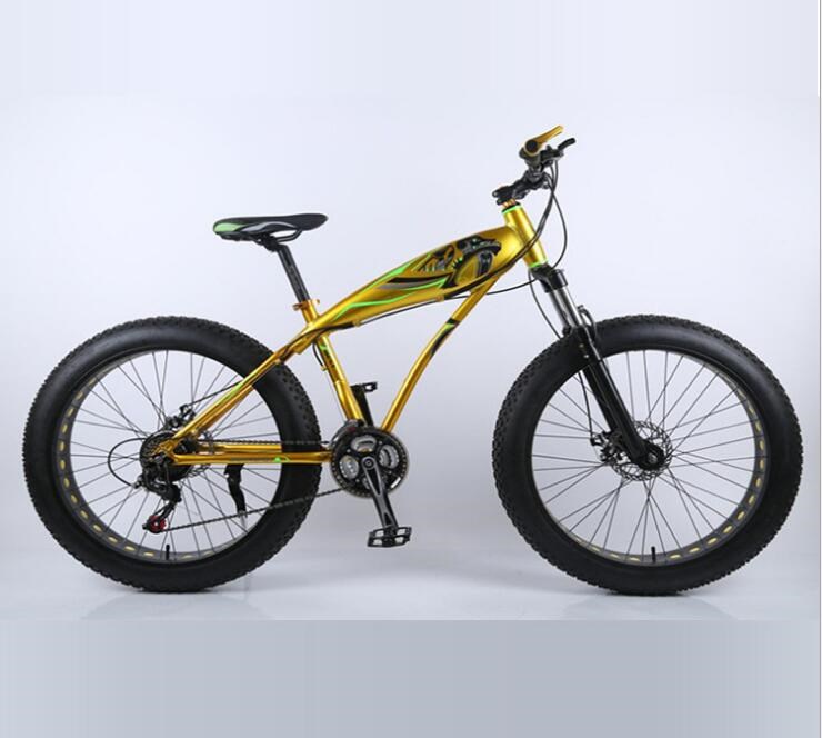 21 Speed Mens Aluminum Electric Snow Bicycle
