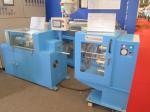 4000rpm Alloy Copper Wire Twisting Machine , S Lay Sky Blue Wire Stranding