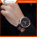 058A 3 Small Dials Watch Unisex Watch Genuine Leather Watch Business Watch