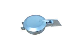 Wholesale Mild steel 2mm 3mm Chrome 6&quot; Rain Cap Pair For Mitered Cut Exhaust Stacks from china suppliers