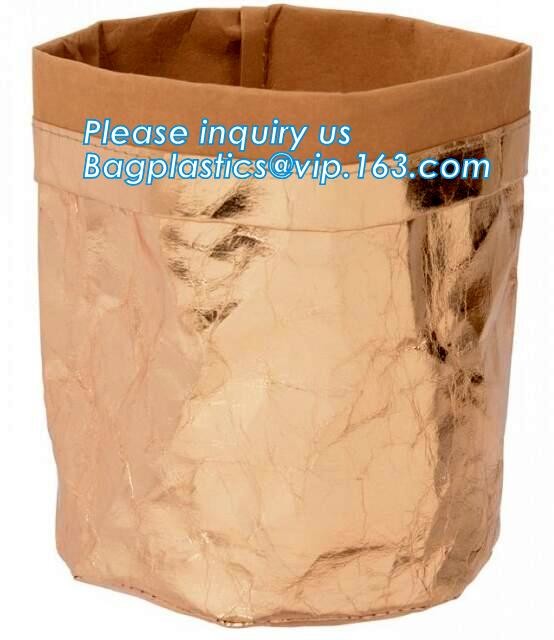 Cheap Lightweight Cheap Brown Custom Made Print Logo Water-proof Tyvek Paper Tote Shopping Bageco reusable promotion gif