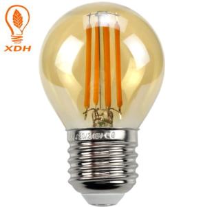 Wholesale G45 4W Amber LED Filament Bulb E27 230V Vintage LED Edison filament light Bulb from china suppliers