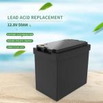 Deep Cycle Lead Acid Replacement Battery LiFePo4 12V 50AH Energy Storage Battery