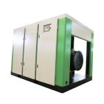 22KW Soundless Oil Free Screw Compressor Silent Water Cooling For Food Industry