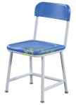 Middle School Single Desk And Chair With Color Customied / Classroom Furniture