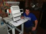 Cheapest price used tajima embroidery machine one head computer embroidery