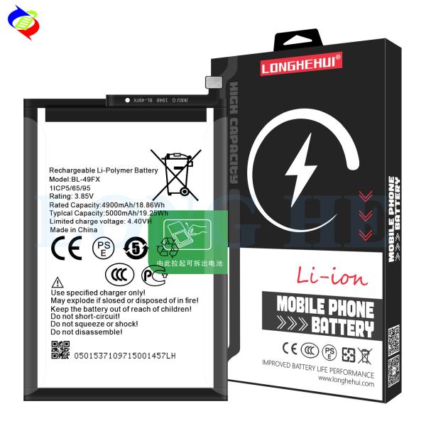 5000mAh BL-49FX Hot8lite X650B Hot8 Battery for Infinix X650 Long-Lasting