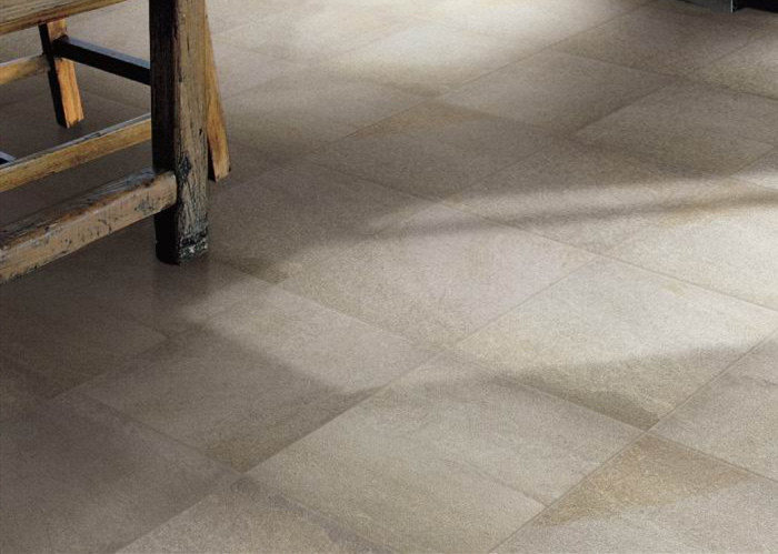 Light Grey Ceramic Kitchen Floor Tile 300x600 Mm Size 10 Mm Thickness