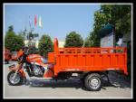 Gasoline Three Wheel Cargo Motorcycle / Motorized Cargo Trike Drum Brake