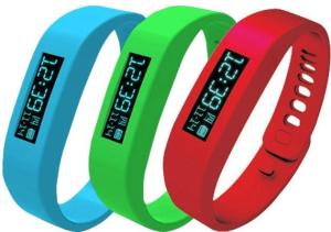 Wholesale Double bright screen,new high quality silicone sports bluetooth led bracelet from china suppliers