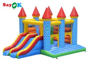 Wholesale Colorful Inflatable Bouncer House Water Slide Combo Commercial Bouncy Castle from china suppliers