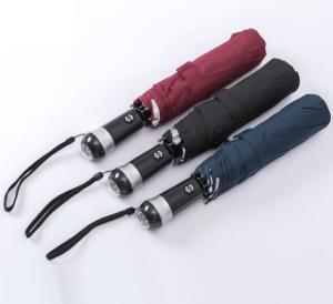 Wholesale Auto Open And Close Led Travel Umbrella 22 Inches from china suppliers