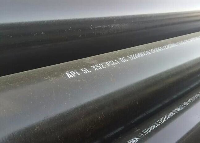 API 5L X52 Seamless Line Pipe , Seamless Carbon Steel Pipe PSL1 Oil / Gas Delivery