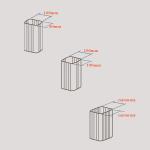 Mass Production 80mm*80mm PVC Pipes Plant Hydroponic Growing System for Urban