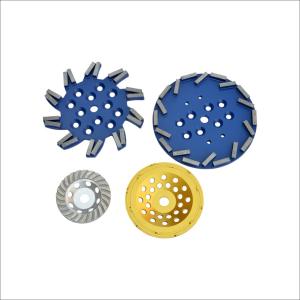 Wholesale High Efficiency Diamond Cup Grinding Wheel For Concrete Floor Grinding Wet / Dry from china suppliers