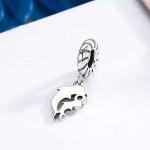NINGAN Sterling silver 925 Lovely Animal Series charm beads for ladies diy