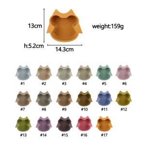 Wholesale Microwave Silicone Bowl Set Dishwasher Safe New Arrivals Owl Shape from china suppliers