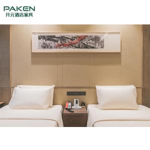 Wholesale ISO14001 Customized Size Veneer Light Wood Bedroom Set from china suppliers