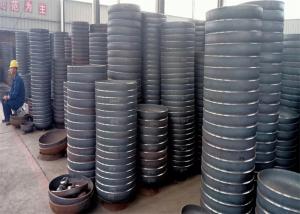 Wholesale STD SCH 80 Carbon Steel Pipe Cap A234 WPB Black Painting Galvanized from china suppliers
