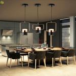 Home/Hotel Metals Art gold LED application Nordic Pendant Light