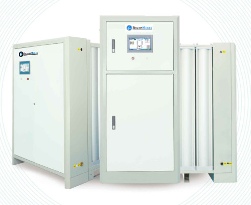 756kg PSA Based Oxygen Generator , Beaconmedaes Oxygen Generator 25m3/h