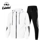 Plus Size Men Sportswear Set Autumn Athletic Wear Zipper Tracksuits