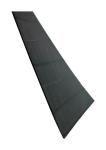 Drop Shaped Flexible Thin Film Solar Panels Pet Laminated 7.5V For Outdoor Light