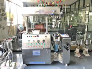 Wholesale 5L High Speed Lab Cream Vacuum Emulsifier Homogenizer Lotion Vacuum Mixer from china suppliers