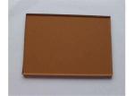 Tinted Bronze Float Glass , Black Tinted Glass For Show Window Decoration