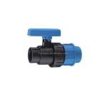 Manufacture Black PVC Ball Valves 50 mm Female Male Moulding Service 1.0MPA
