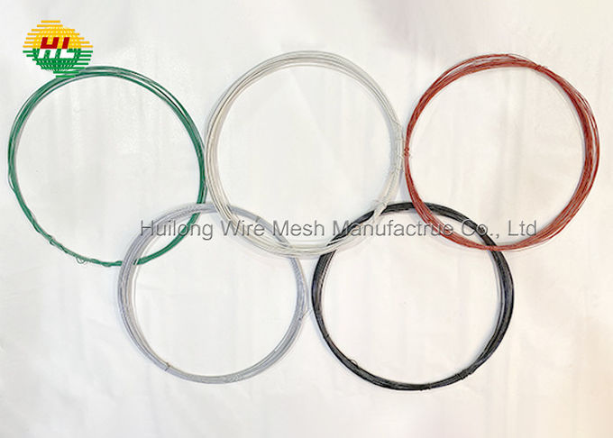 22 Gauge Iron Binding Wire Soft Annealed Pvc Coated Steel Wire 0