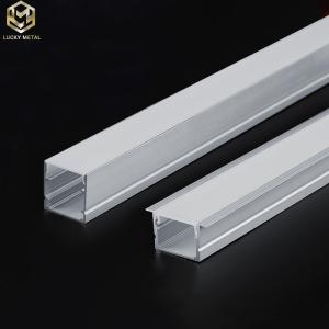 Wholesale Concealed Aluminium Led Strip Profile 2m Andoized Color from china suppliers