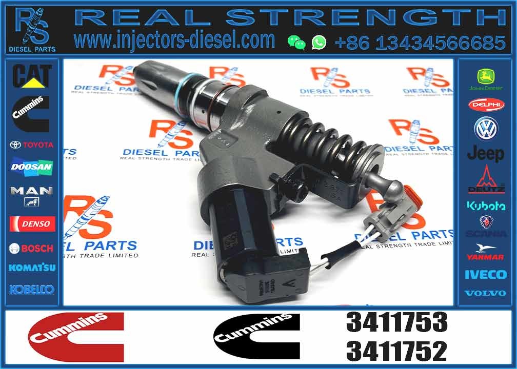 Diesel Fuel Injector Common Rail Injector 3411761 CUM-MINS M11 3411761 4903084 4061851 4902921 3411752 3411753 3411756