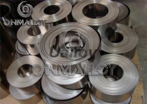 Wholesale Ni35Cr20 Nichrome Alloy Annealled 0.1mmx55mm , Coiled Heating Nichrome Ribbon from china suppliers