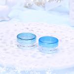 SGS Portable 2g Plastic Cosmetic Jars Small Cosmetic Travel Pots